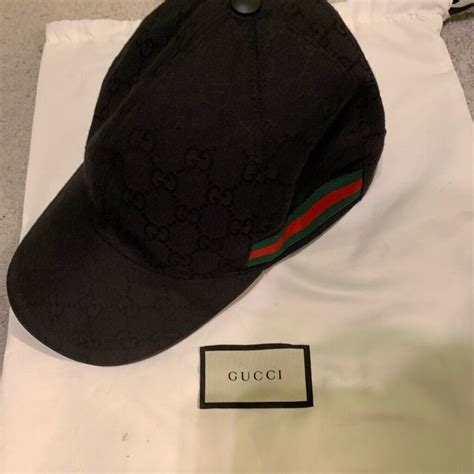 black gucci cap selfridges